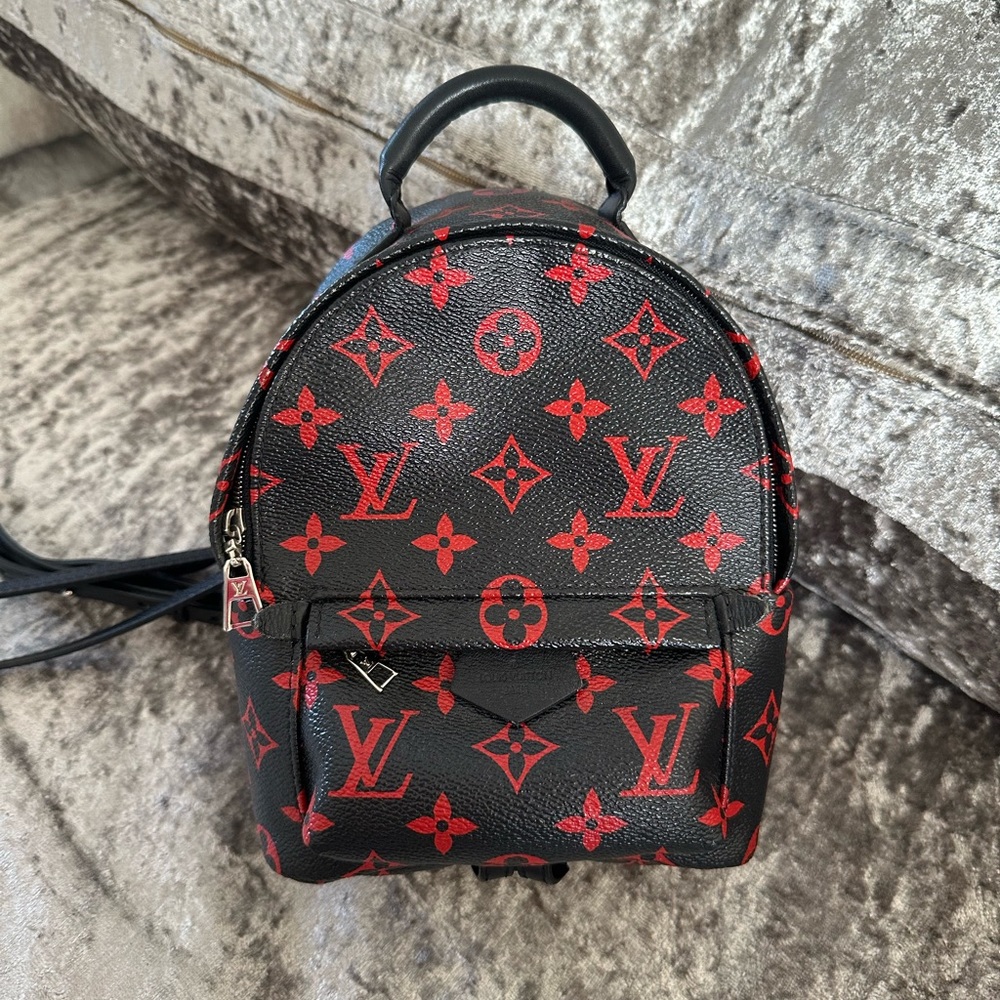 Louis Vuitton Palm Springs mini infrarouge